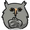 🦉 Эмодзи «Сова Вова» для Telegram