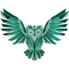 🌲 Эмодзи «🌸 Набор эмоджи с совами» для Telegram