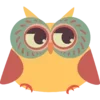 🦉 Эмодзи «🌸 Набор эмоджи с совами» для Telegram