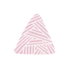 🔺 Эмодзи «Буквы в розово-синих цветах» для Telegram