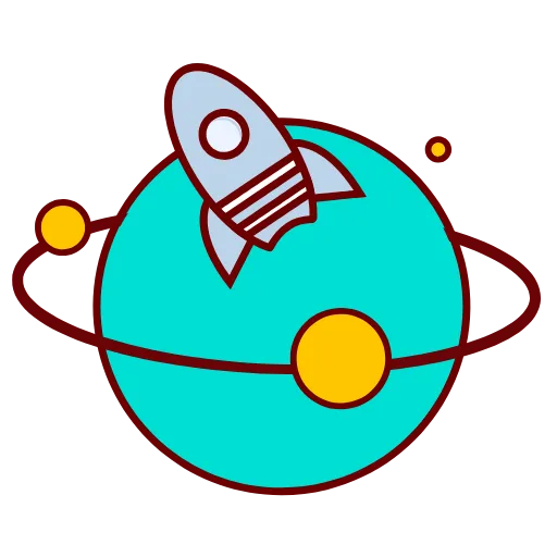 🤩 Эмодзи «Space Icons Adaptive» для Telegram
