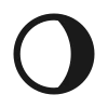 🌑 Эмодзи «#adaptive #space» для Telegram