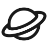 🌑 Эмодзи «#adaptive #space» для Telegram