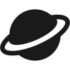 🌑 Эмодзи «#adaptive #space» для Telegram