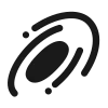 🌑 Эмодзи «#adaptive #space» для Telegram