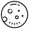 🌑 Эмодзи «#adaptive #space» для Telegram