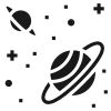 🌑 Эмодзи «#adaptive #space» для Telegram