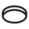 🌑 Эмодзи «#adaptive #space» для Telegram