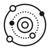 🌑 Эмодзи «#adaptive #space» для Telegram