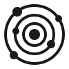 🌑 Эмодзи «#adaptive #space» для Telegram