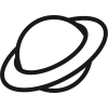 🌑 Эмодзи «#adaptive #space» для Telegram