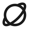 🌑 Эмодзи «#adaptive #space» для Telegram