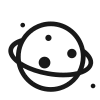 🌑 Эмодзи «#adaptive #space» для Telegram