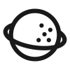 🌑 Эмодзи «#adaptive #space» для Telegram