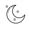 🌑 Эмодзи «#adaptive #space» для Telegram