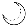 🌑 Эмодзи «#adaptive #space» для Telegram