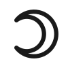 🌑 Эмодзи «#adaptive #space» для Telegram