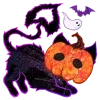 🎃 Эмодзи «Space Cat» для Telegram