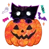 🎃 Эмодзи «Space Cat» для Telegram