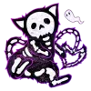 💀 Эмодзи «Space Cat» для Telegram