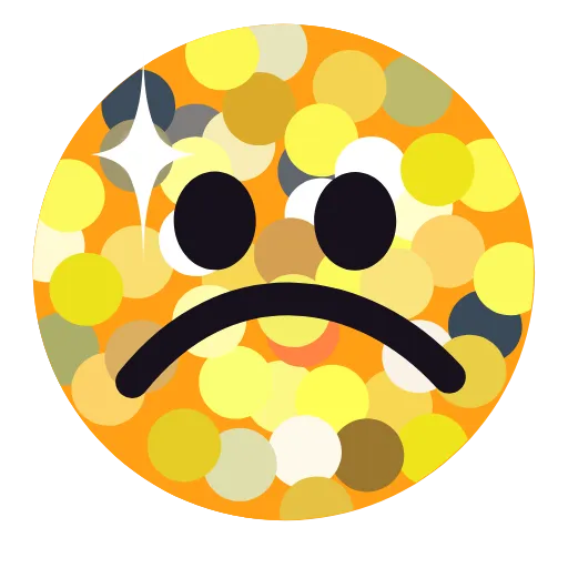 ☹️ Эмодзи «Sparkles Emoji» для Telegram