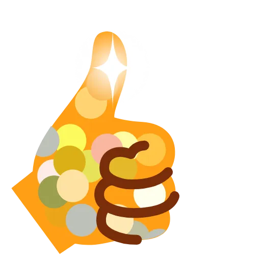 👍 Эмодзи «Sparkles Emoji» для Telegram