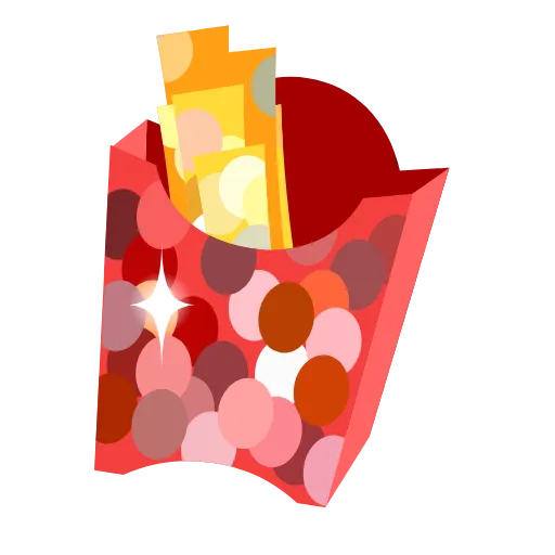🍟 Стикер «Sparkles Emoji» для Telegram