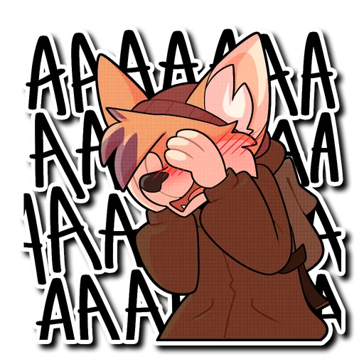 🗯 Стикер «Sparky» для Telegram