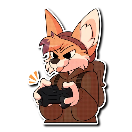 🎮 Стикер «Sparky» для Telegram