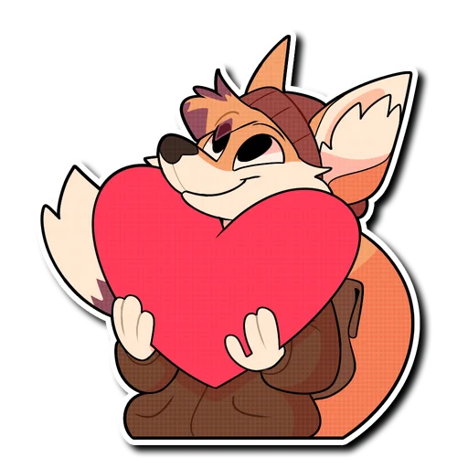 ❤️ Стикер «Sparky» для Telegram