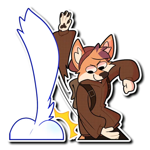💥 Стикер «Sparky» для Telegram