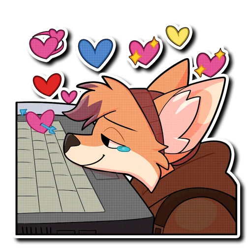 💖 Стикер «Sparky» для Telegram