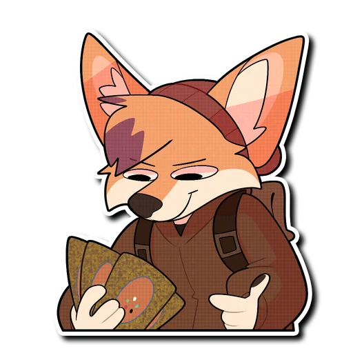 🔮 Стикер «Sparky» для Telegram