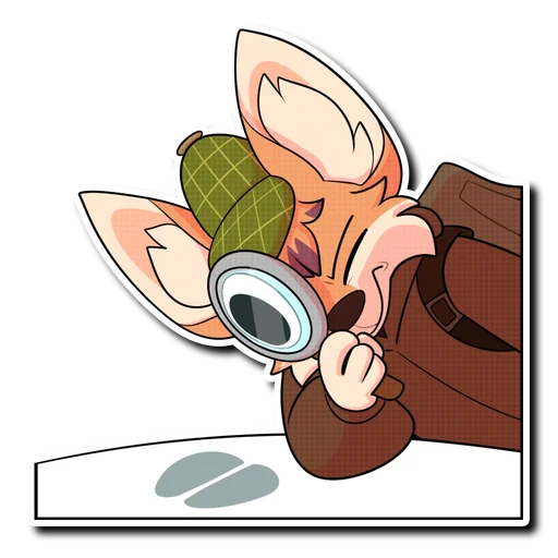 🔍 Стикер «Sparky» для Telegram