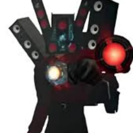 👿 Стикер «Speaker man titan» для Telegram