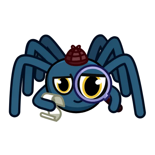🧐 Эмодзи «🎩 Паук» для Telegram