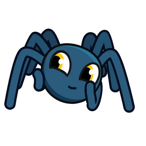 🕸 Эмодзи «🎩 Паук» для Telegram