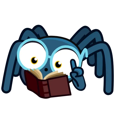 🤓 Эмодзи «🎩 Паук» для Telegram