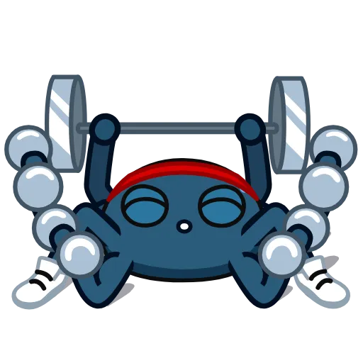 💪 Эмодзи «🎩 Паук» для Telegram