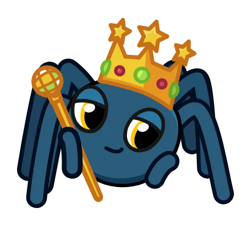 👑 Эмодзи «🎩 Паук» для Telegram