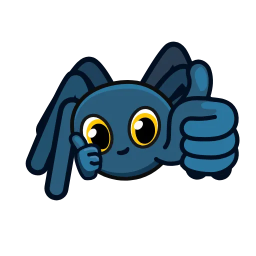 👍 Эмодзи «🎩 Паук» для Telegram