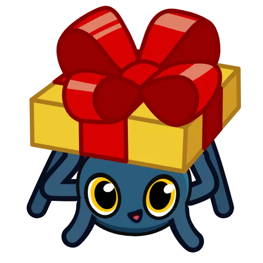 🎁 Эмодзи «🎩 Паук» для Telegram
