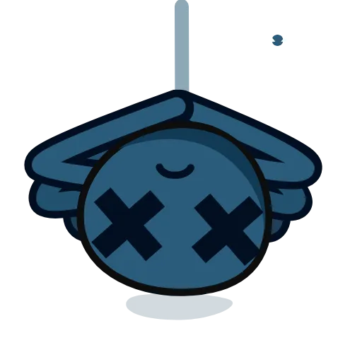 😵 Эмодзи «🎩 Паук» для Telegram