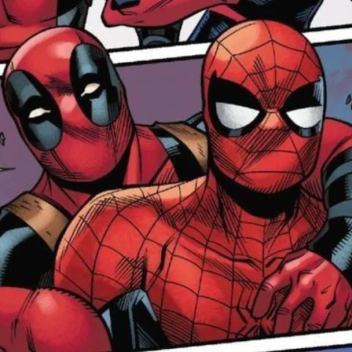 🤩 Стикер «Spider Man and DeadPool» для Telegram