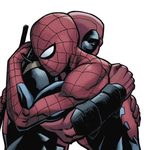 🤩 Стикер «Spider Man and DeadPool» для Telegram