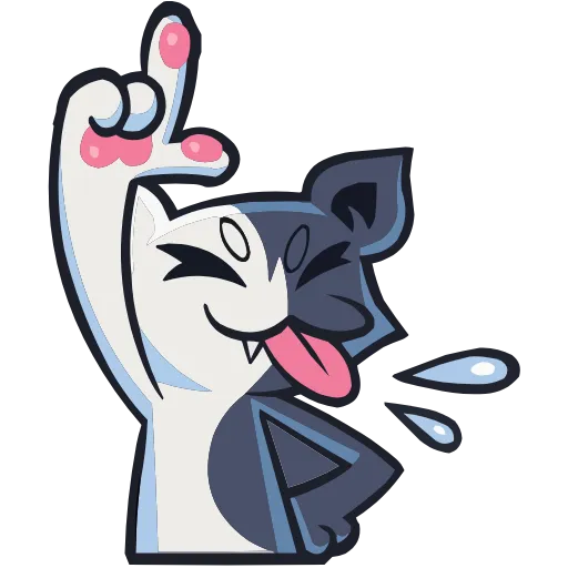😝 Эмодзи «Набор эмоджи со Сплитти из ВК в качестве» для Telegram