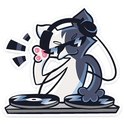 🎧 Стикер «Сплитти» для Telegram