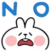👎 Эмодзи «Spoiled Rabbit» для Telegram