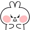 😡 Эмодзи «Spoiled Rabbit» для Telegram