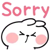 🙏 Эмодзи «Spoiled Rabbit» для Telegram